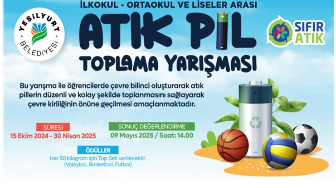 Atık Pil Toplama Yarışması